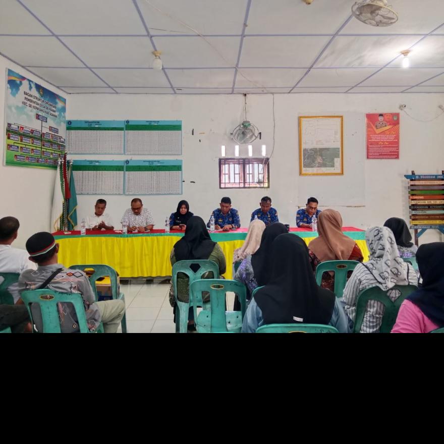 PELAKSANAAN KEGIATAN PEMBINAAN POSYANDU 6 SPM DESA SEI PAHAM